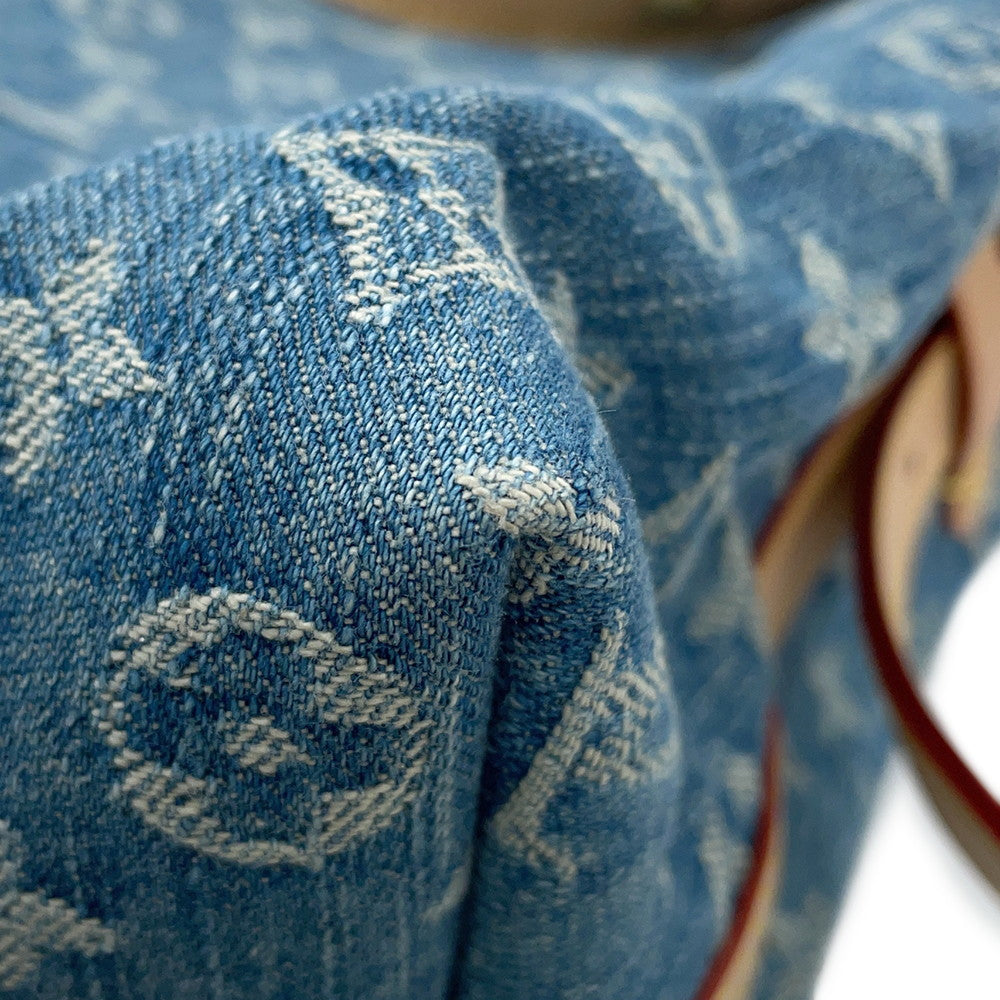 LOUIS VUITTON Carriol NM BlueM46855 Monogram Denim Size MM