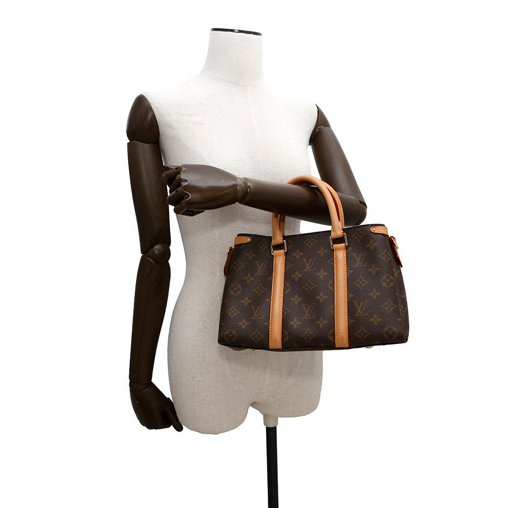 LOUIS VUITTON Soufflot BordeauxM44815 Monogram Size BB