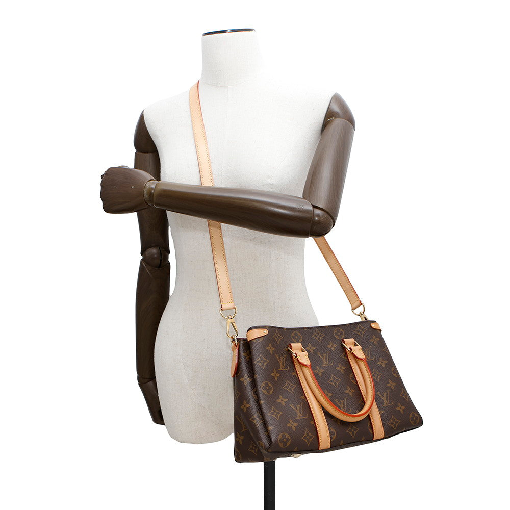LOUIS VUITTON Soufflot BordeauxM44815 Monogram Size BB