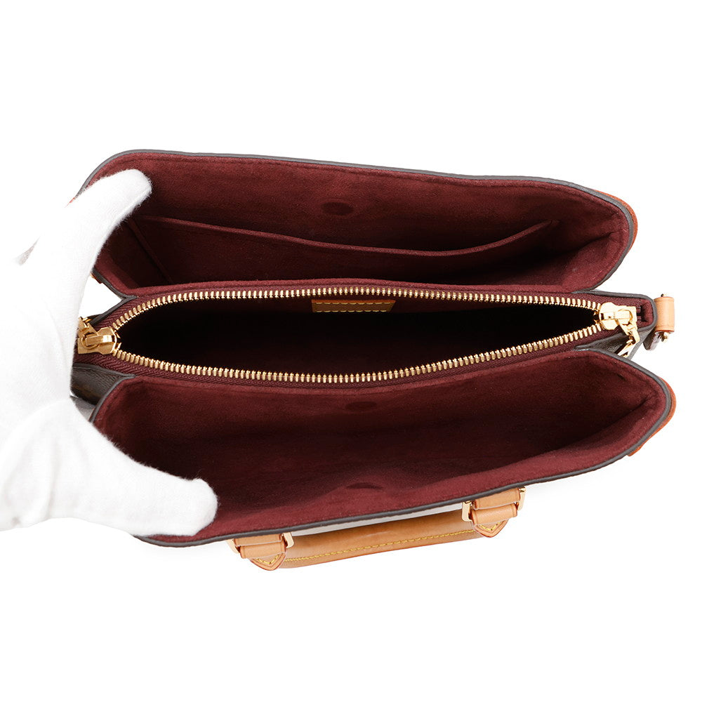 LOUIS VUITTON Soufflot BordeauxM44815 Monogram Size BB
