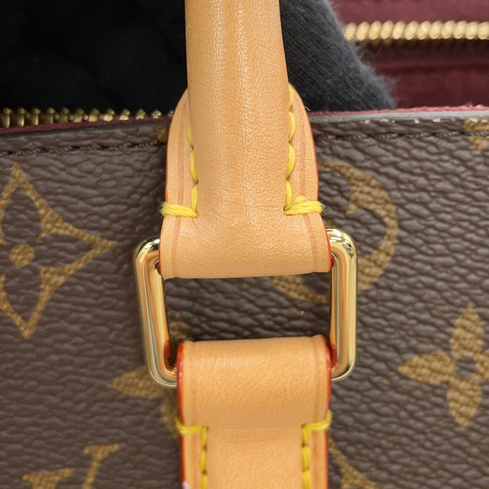 LOUIS VUITTON Soufflot BordeauxM44815 Monogram Size BB