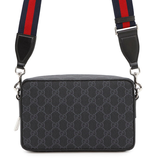 GUCCI GG Supreme SmallShoulder Bag Black792456 GG SupremeCanvas