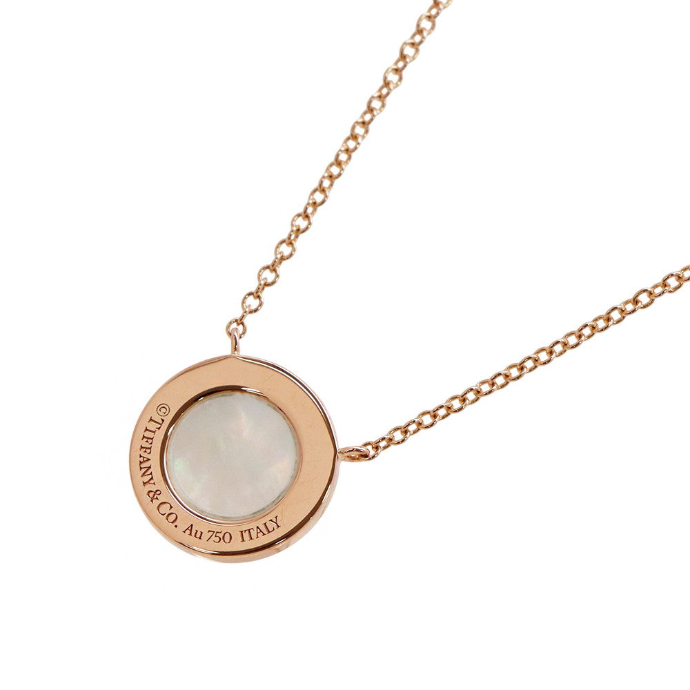 TIFFANY&Co. T Two Circle Pendant 18K Pink Gold