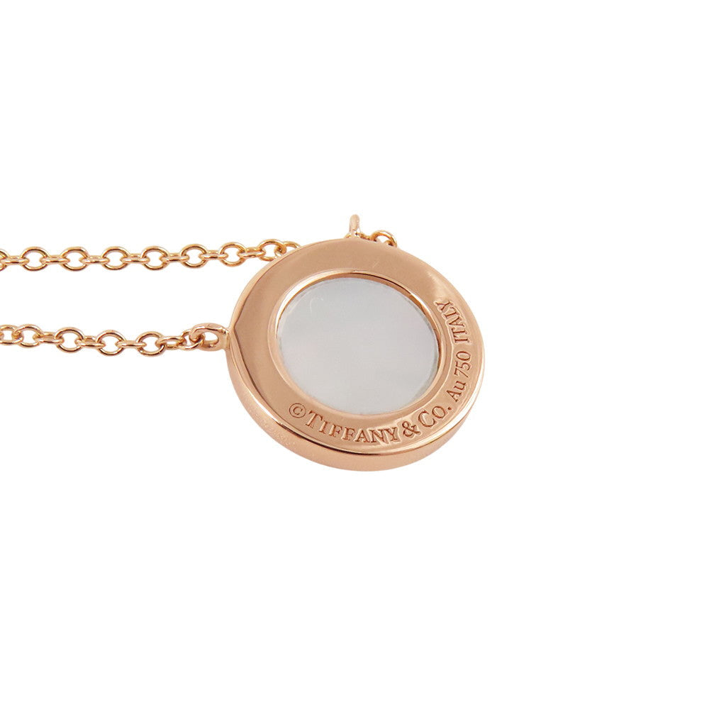TIFFANY&Co. T Two Circle Pendant 18K Pink Gold