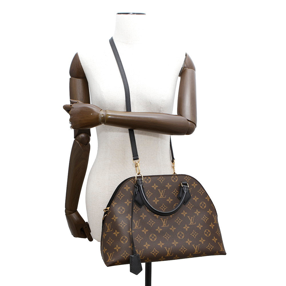 LOUIS VUITTON Alma Bag Into Bag NoirM41780 Monogram