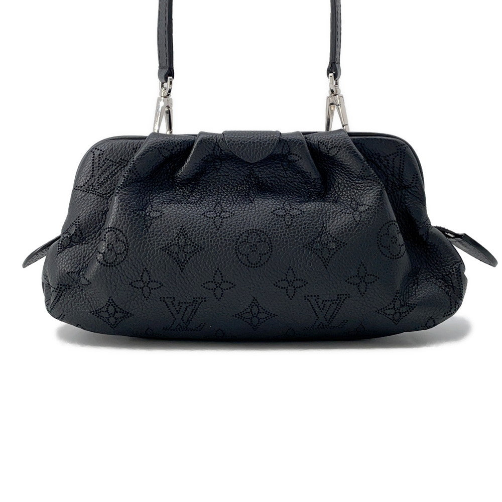 LOUIS VUITTON SCARA Mini NoirM80093 Monogram Mahina