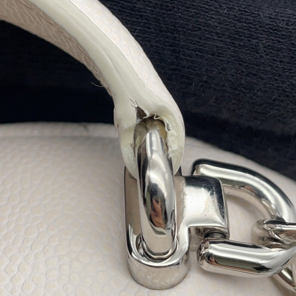 CHANEL Matelasse Backpack WhiteAP3753 Caviar Leather Size Mini