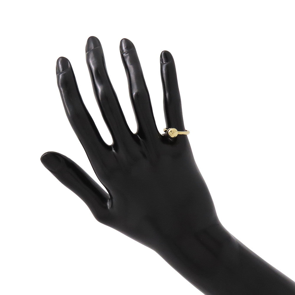TIFFANY&Co. Hardware ball ring Size #6 18K Yellow Gold