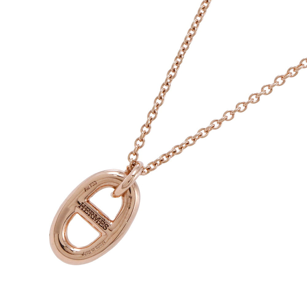 HERMES Chaine d'Ancre Farandole Necklace PM Size PM 18K Pink Gold