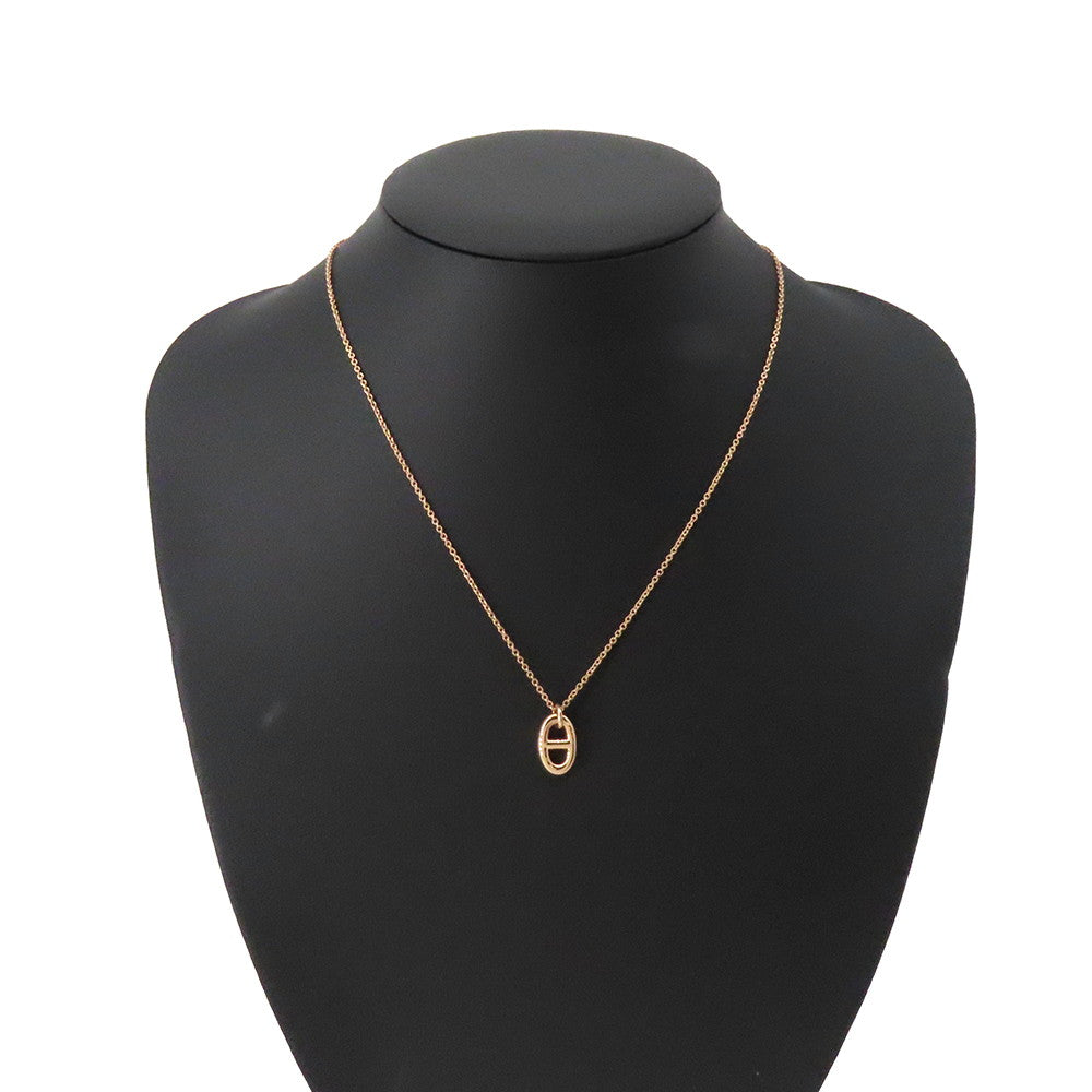 HERMES Chaine d'Ancre Farandole Necklace PM Size PM 18K Pink Gold