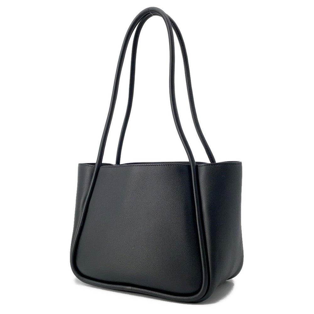 PRADA Mini Shopping Tote Bag Black1BG539 Soft Grain Leather