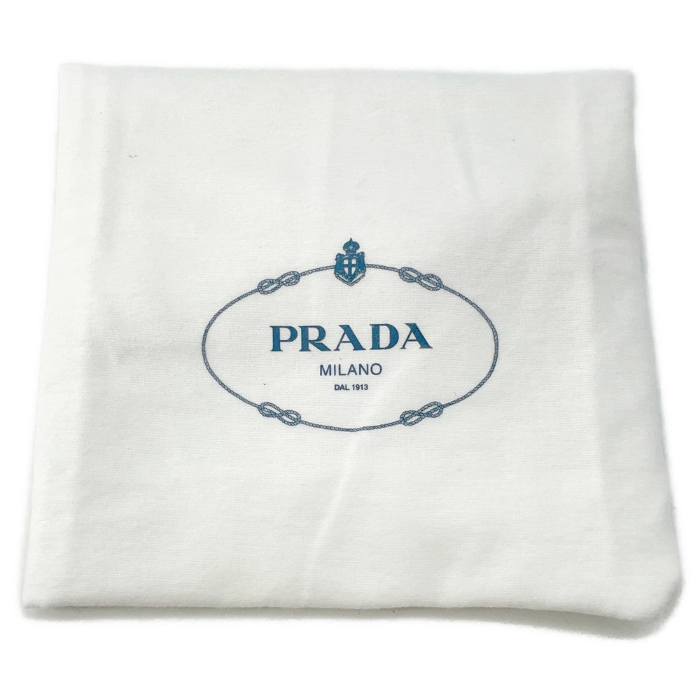 PRADA Mini Shopping Tote Bag Black1BG539 Soft Grain Leather