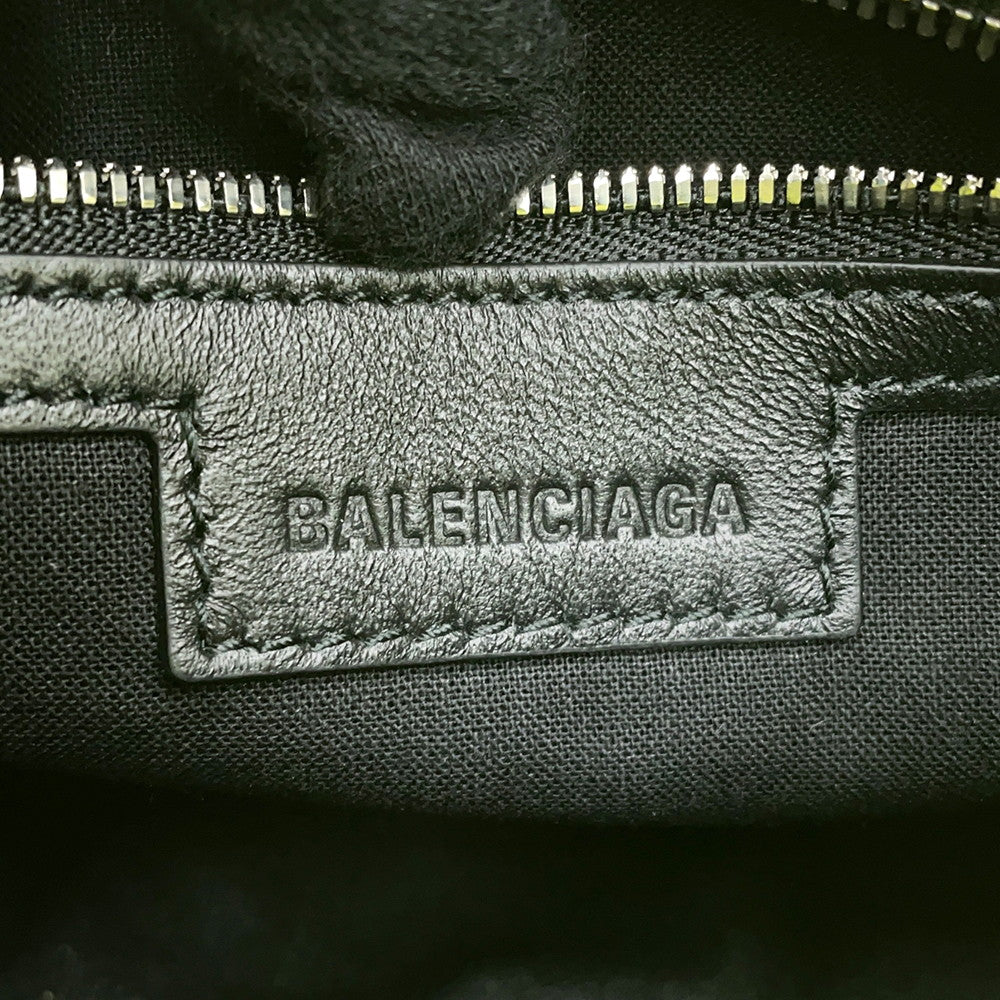 BALENCIAGA neo cagoule Neon Yellow751523 Arena Lambskin Size S