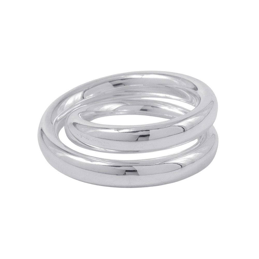 HERMES Caba Cityslide clutchertige Ring Size 51/#11 SV925