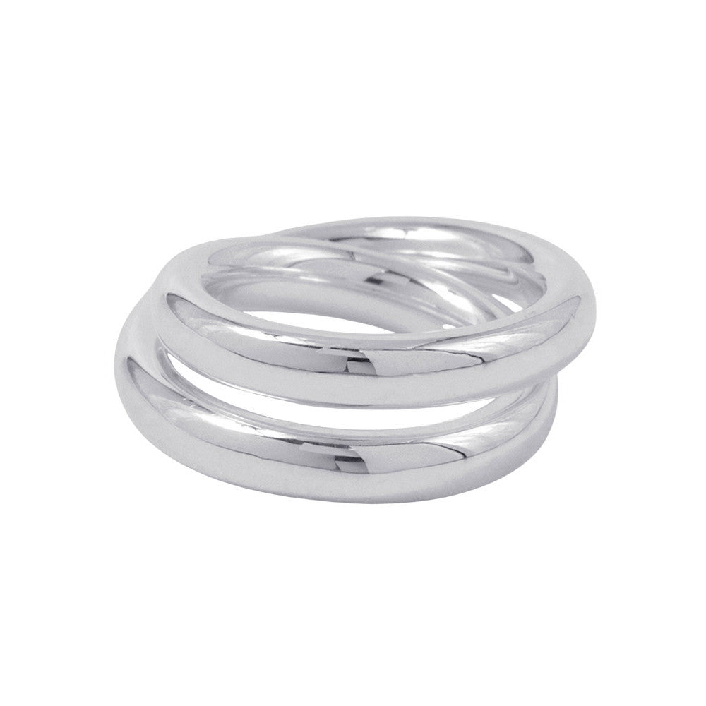 HERMES Caba Cityslide clutchertige Ring Size 51/#11 SV925