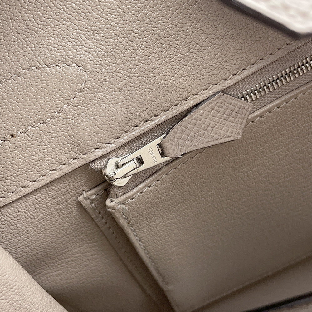 HERMES Birkin Gris Asphalt Epsom Size 30