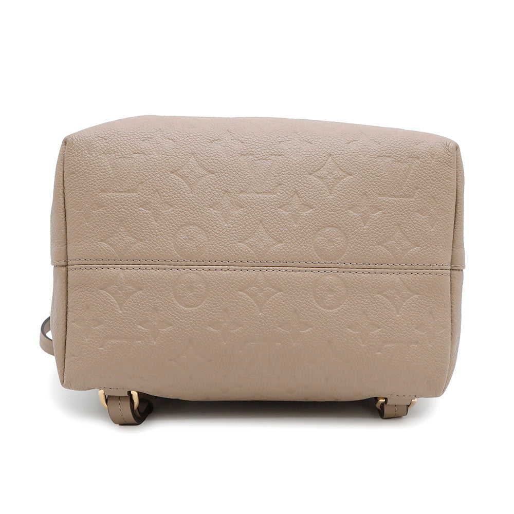 LOUIS VUITTON Montsouris TourterelleM45410 Monogram Empreinte Leather Size PM