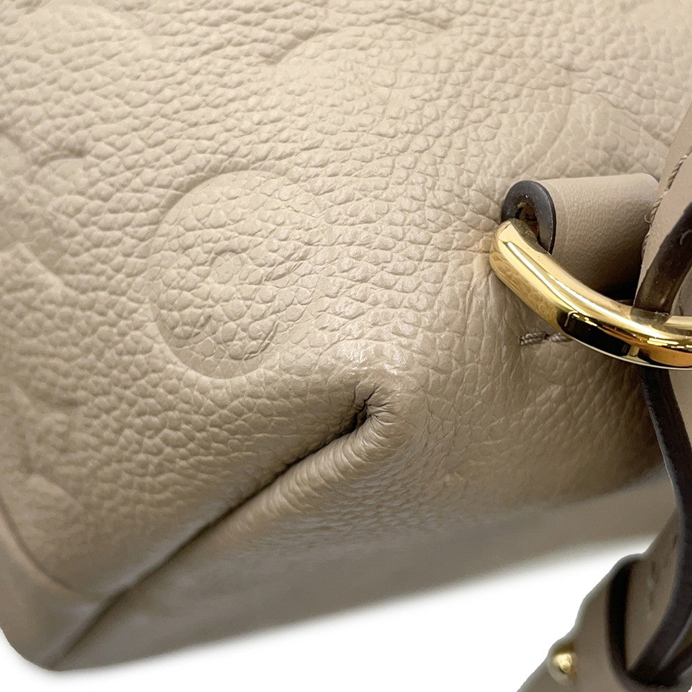 LOUIS VUITTON Montsouris TourterelleM45410 Monogram Empreinte Leather Size PM