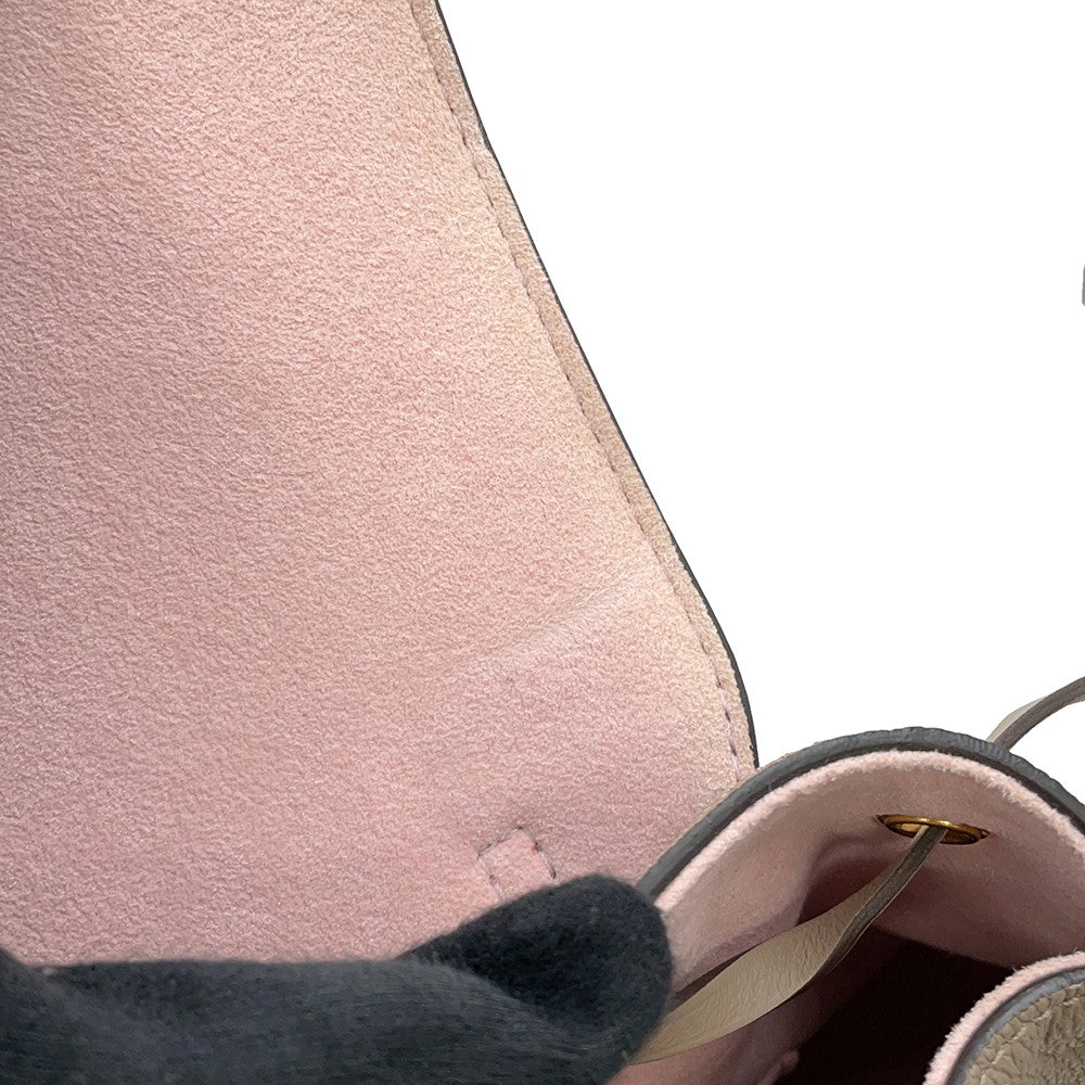 LOUIS VUITTON Montsouris TourterelleM45410 Monogram Empreinte Leather Size PM