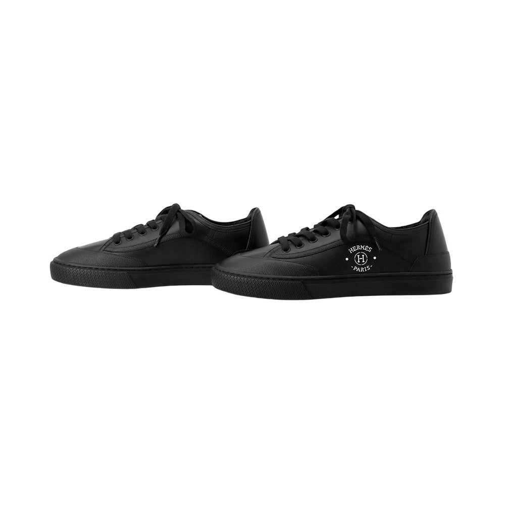 HERMES get Black Calf Leather Epsom Size 41.5