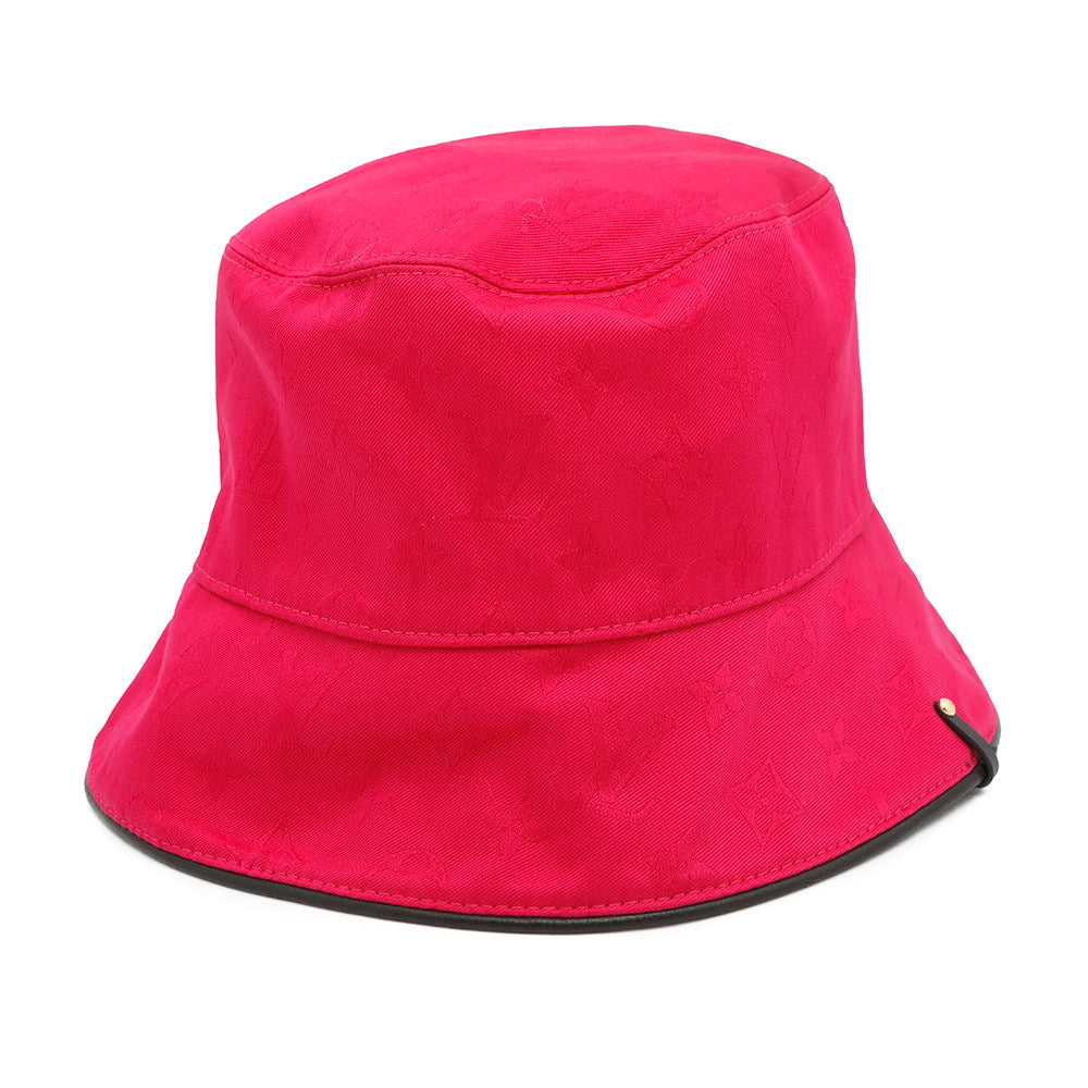 LOUIS VUITTON LVxYK Hat Reversible Infinity Dot Size M Black/PinkM7075M Cotton100%