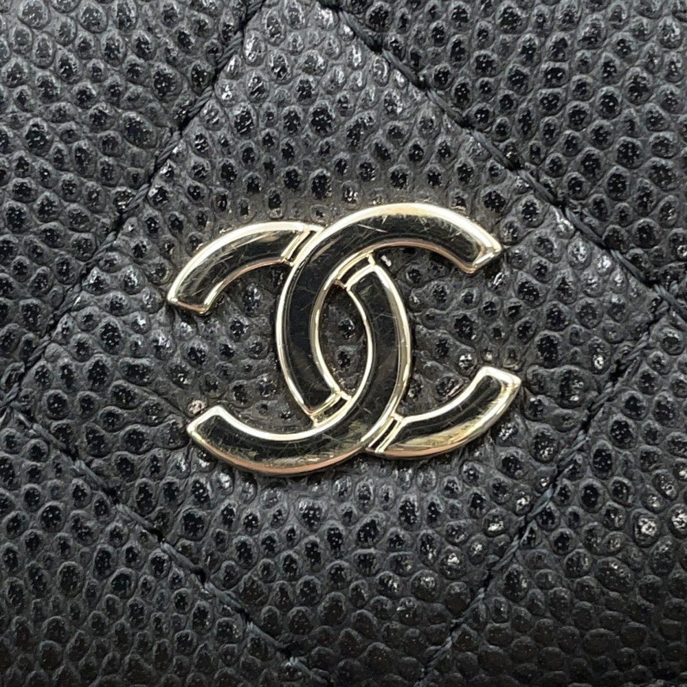 CHANEL Matelasse  Backpack BlackAP3753 Caviar Leather Size Mini