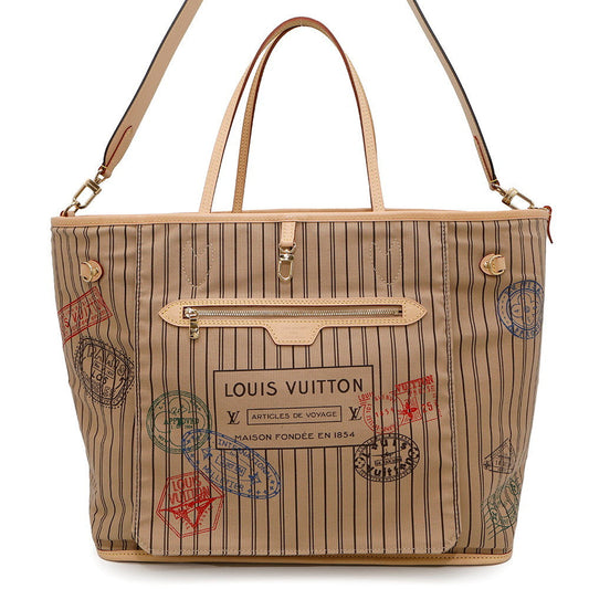 LOUIS VUITTON Neverfull Inside Out BeigeM11948 Monogram Size GM