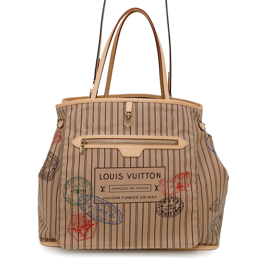 LOUIS VUITTON Neverfull Inside Out BeigeM11948 Monogram Size GM