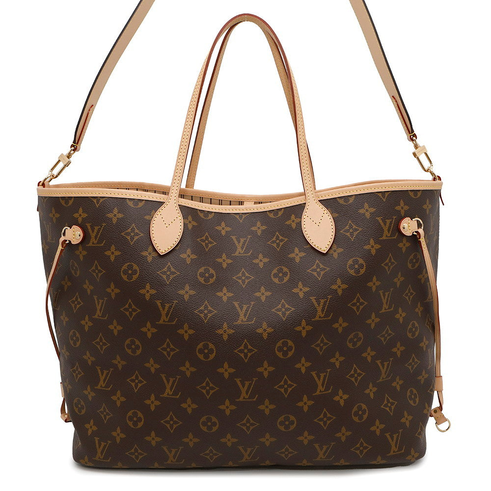 LOUIS VUITTON Neverfull Inside Out BeigeM11948 Monogram Size GM