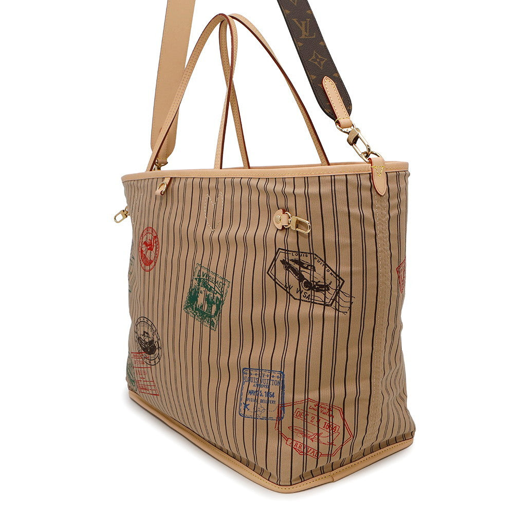 LOUIS VUITTON Neverfull Inside Out BeigeM11948 Monogram Size GM