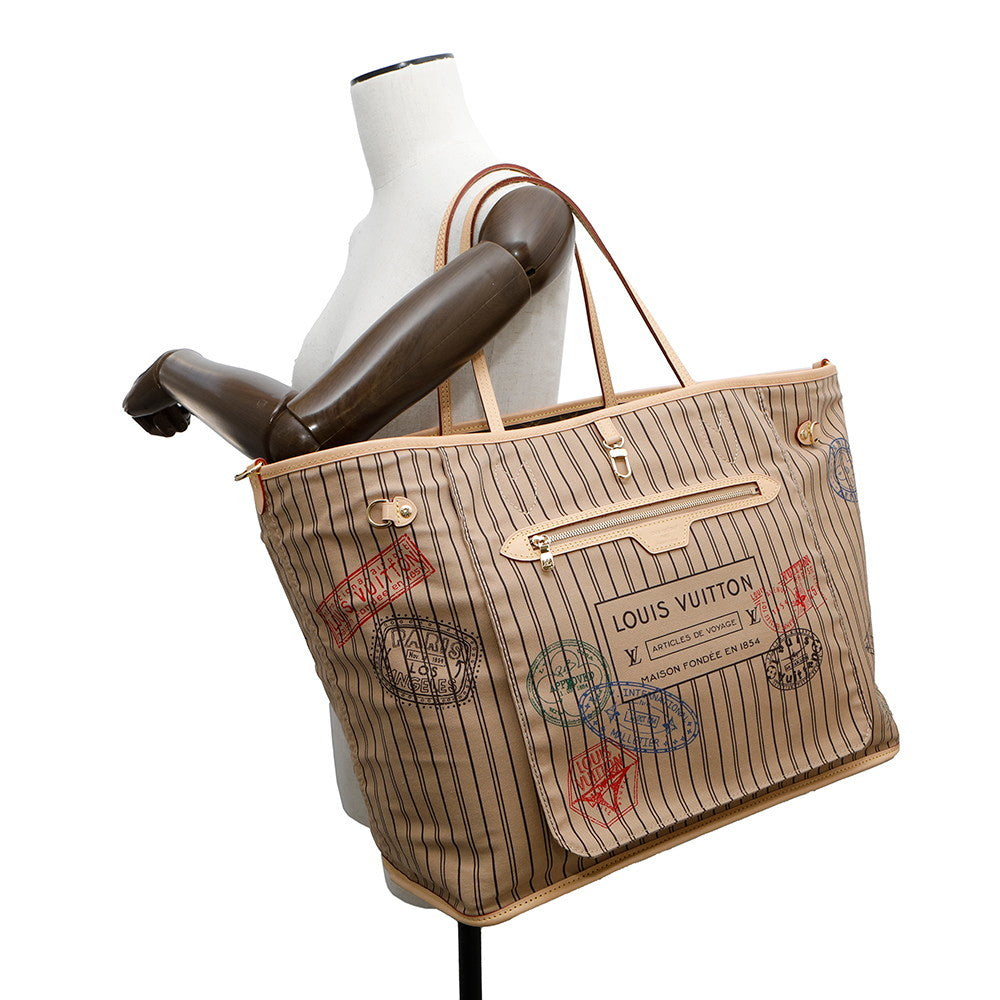 LOUIS VUITTON Neverfull Inside Out BeigeM11948 Monogram Size GM