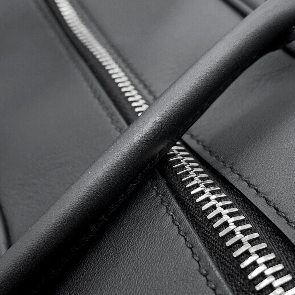 HERMES Plume Black Swift Leather Size 32