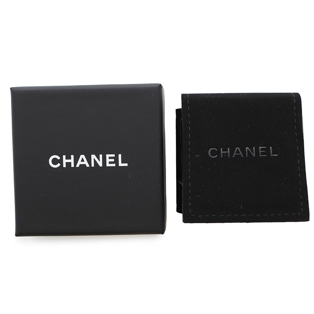 CHANEL CC Logo Earring Champagne GoldABE811 Metal