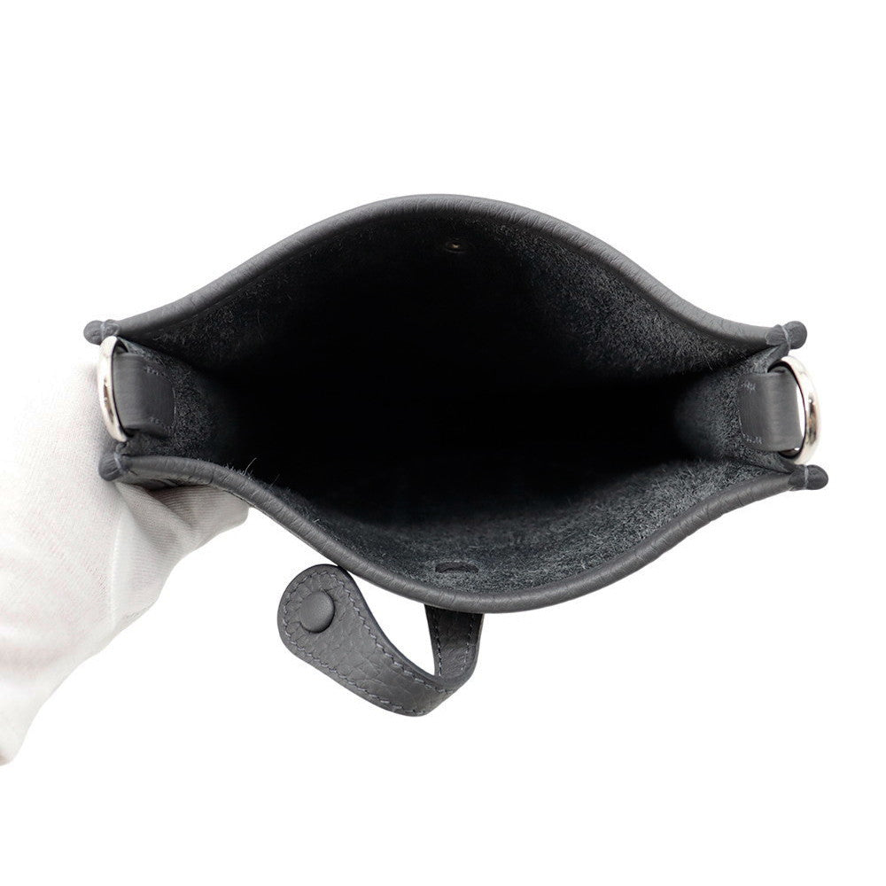 HERMES Evelyne Amazon Long Ardoise Taurillon Clemence Size TPM