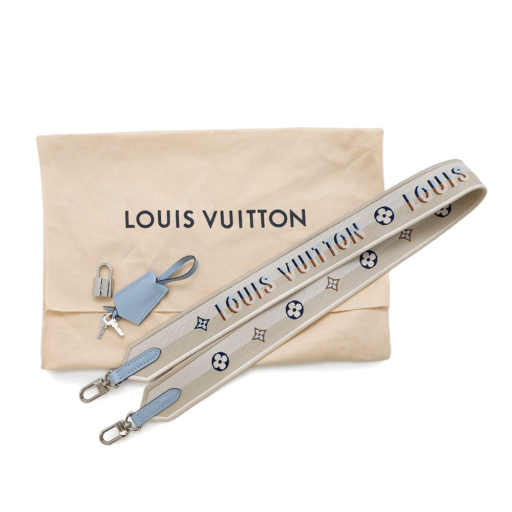 LOUIS VUITTON Alma Blue NuageM59345 Epi Leather Size BB