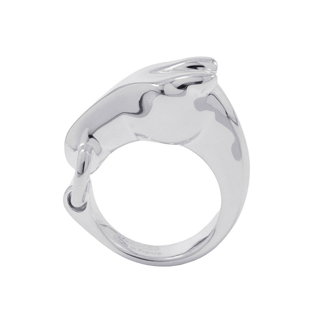 HERMES Gallop Ring Size 51/#11 SV925