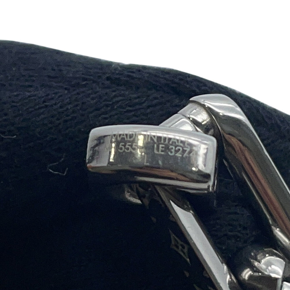 LOUIS VUITTON Bracelet Chain Monogram Size L Gold/SilverM1555L Metal