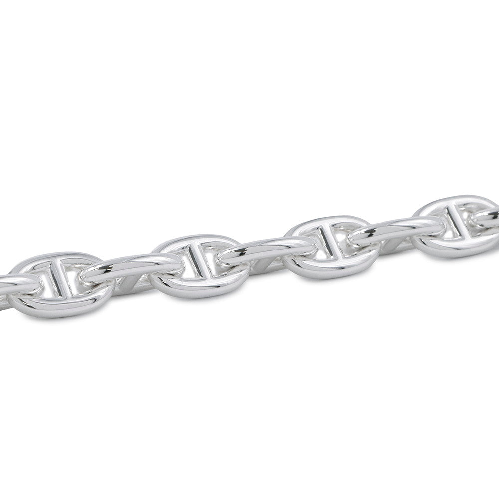 HERMES Chaine d'Ancre Bracelet 14 frames Size MM SV925