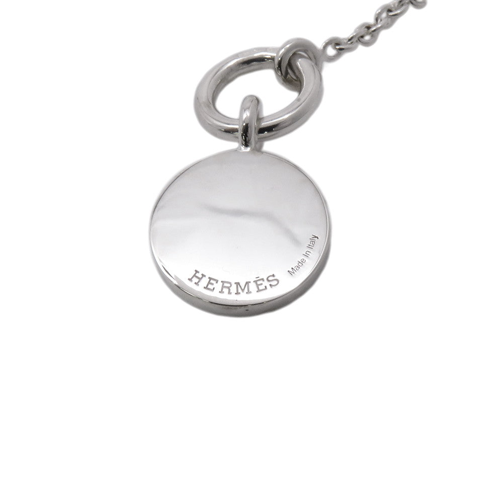 HERMES Sellier Amulette Necklace SV925