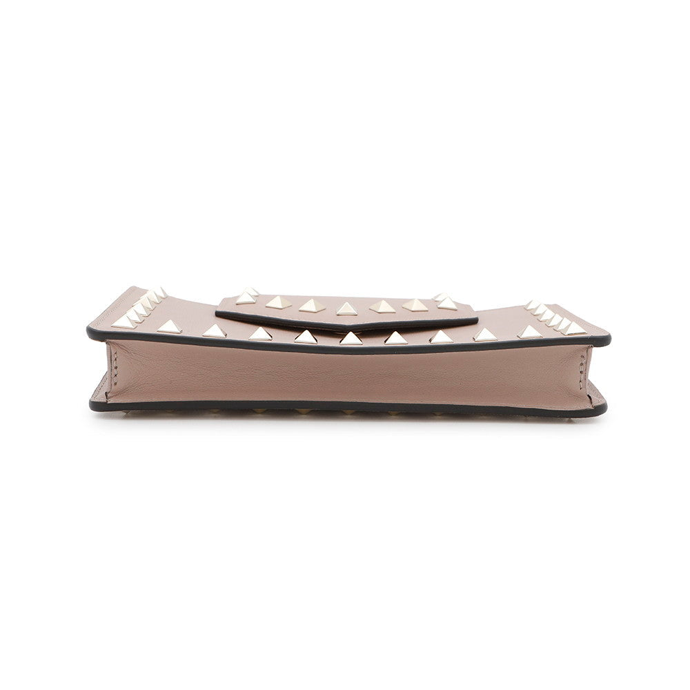 Valentino Garavani Rock Studded Smartphone Case Jasmin FlowerRW2P0Q13BOL Leather