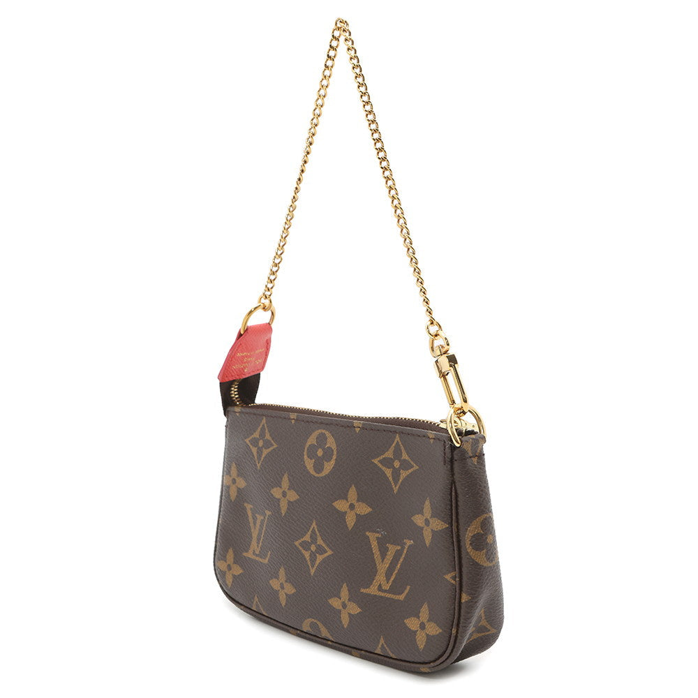 LOUIS VUITTON Mini Pochette Accessoires BrownM41655 Monogram