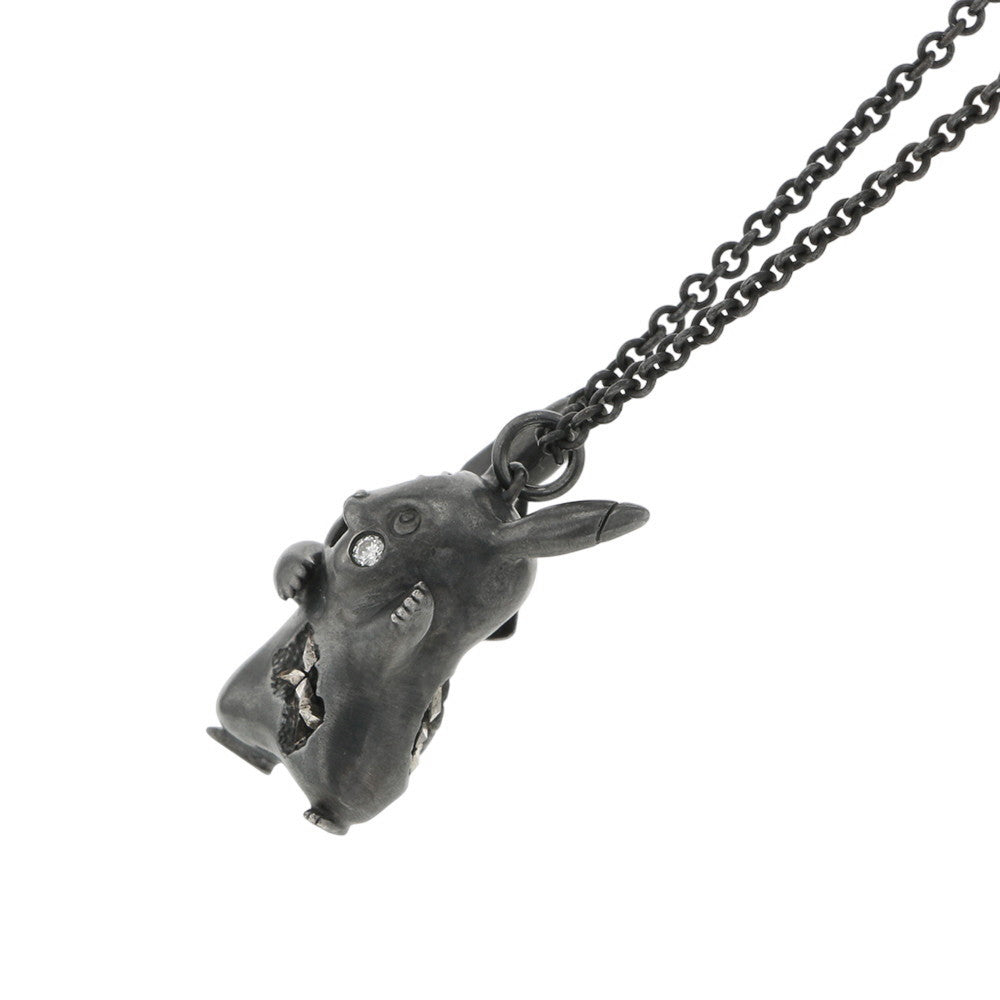 TIFFANY&Co. Arsham Studio Pikachu Necklace Oxidized Sterling Silver