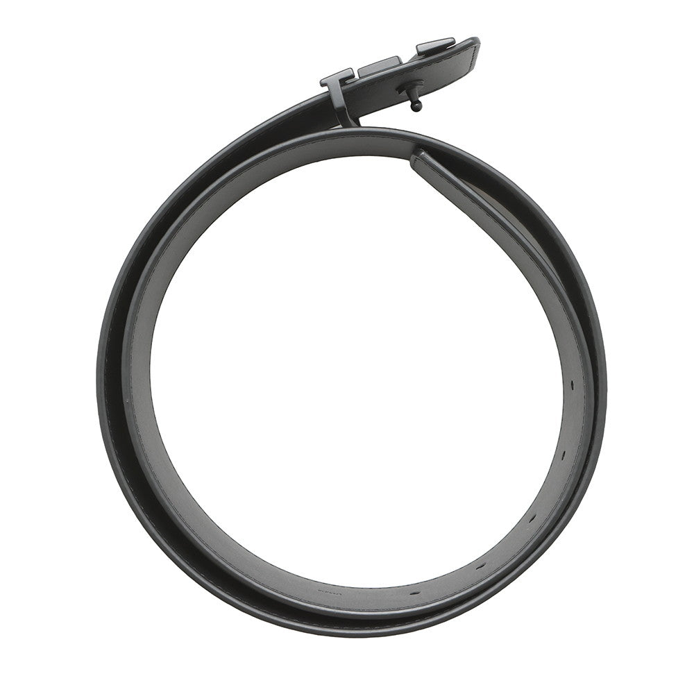 LOUIS VUITTON Belt・LVInitial Size 85/34 NoirM0449 Monogram Eclipse