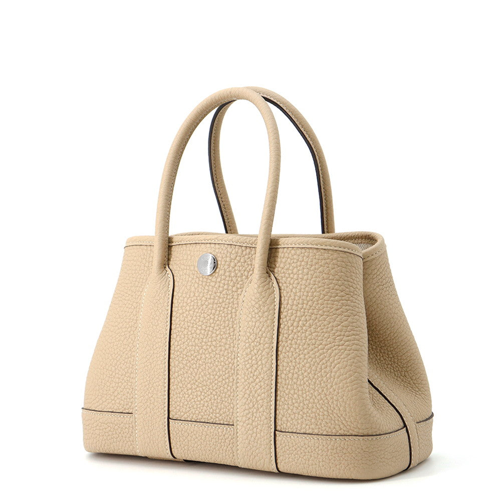 HERMES Neo Garden Trench Negonda Leather Size 23