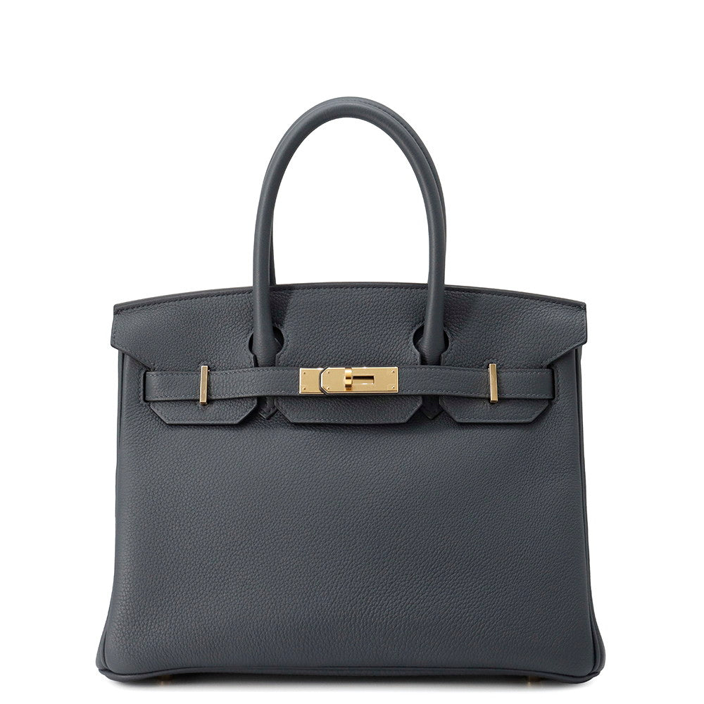 HERMES Birkin 30 Grimist Togo Leather Size 30