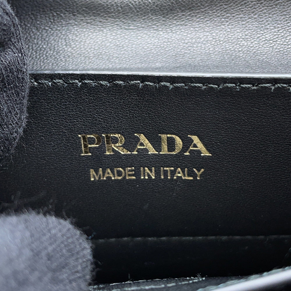 PRADA Doble Small Bag Beige1BG887 Leather