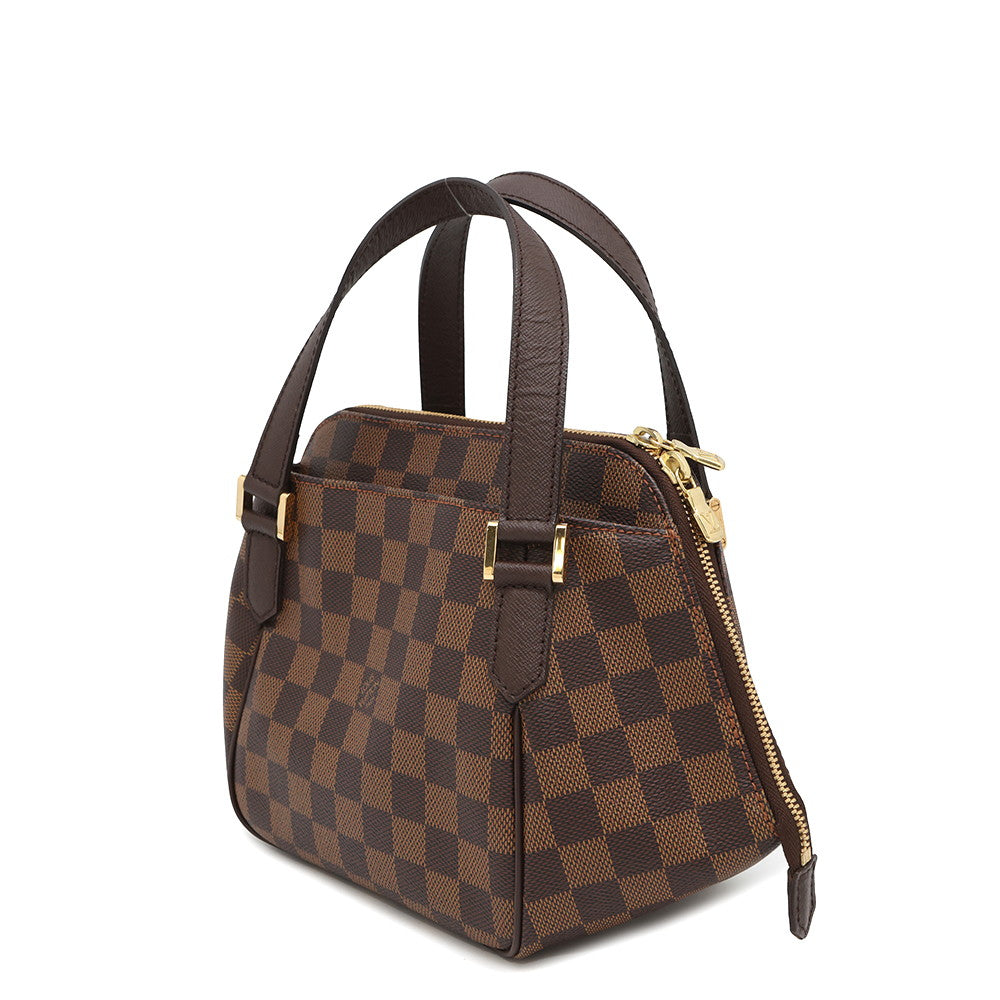 LOUIS VUITTON Belem RedN51173 Damier Ebene Canvas Size PM