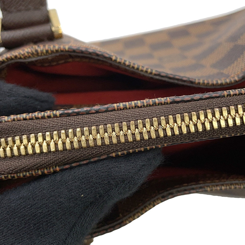 LOUIS VUITTON Belem RedN51173 Damier Ebene Canvas Size PM