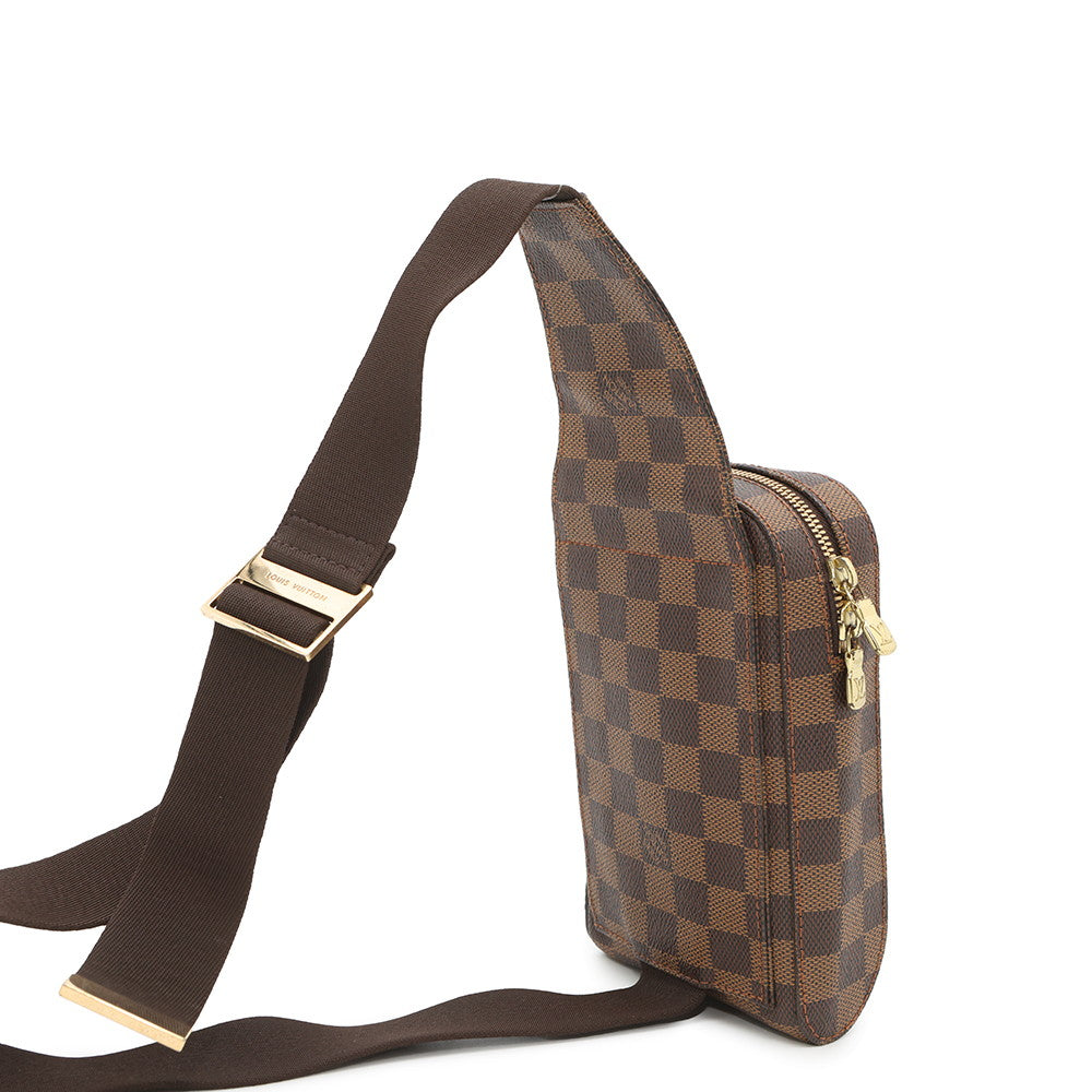 LOUIS VUITTON Geronimos RedN51994 Damier Ebene Canvas