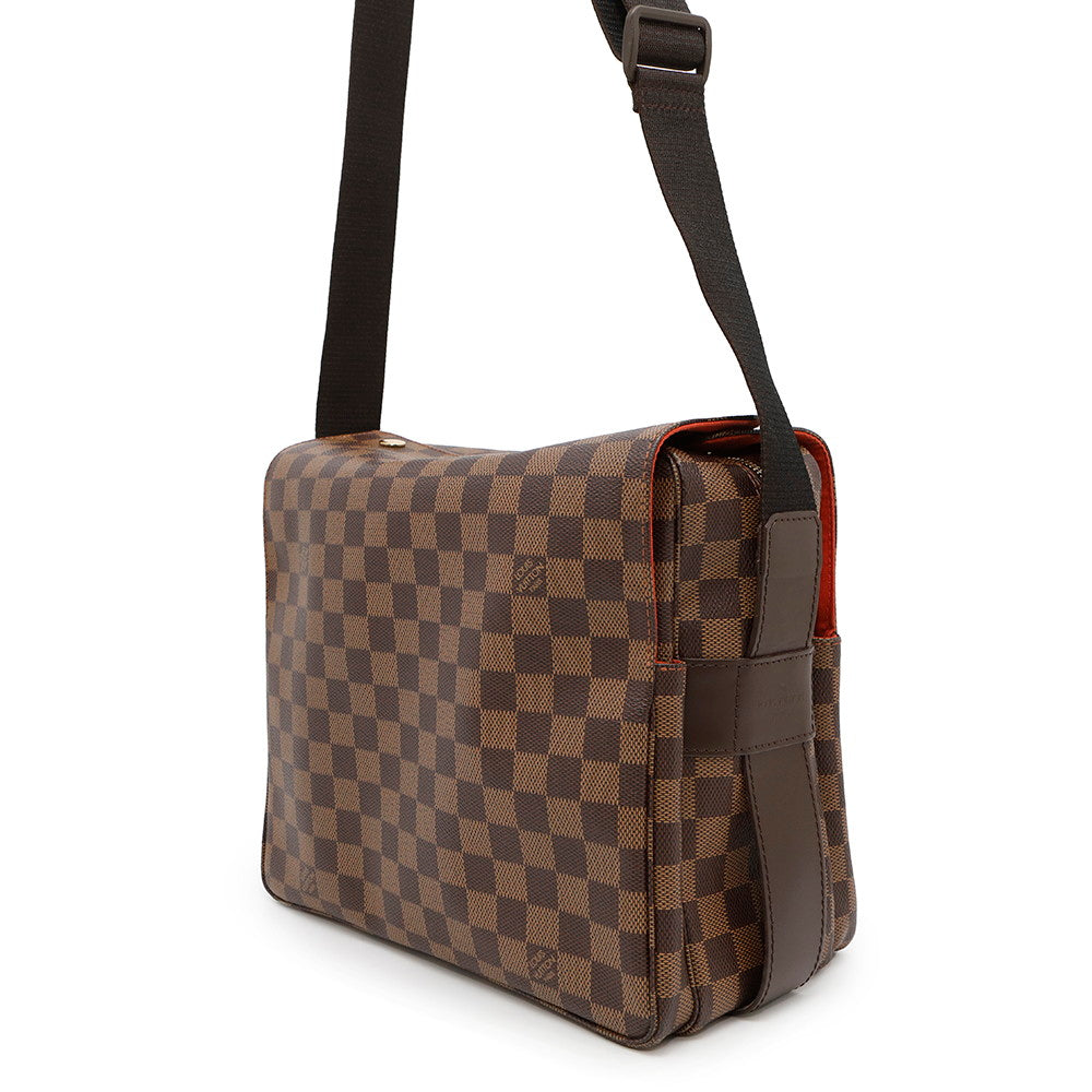 LOUIS VUITTON Naviglio RedN45255 Damier Ebene Canvas